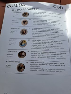 All plant based at Nola Kitchen in Porto