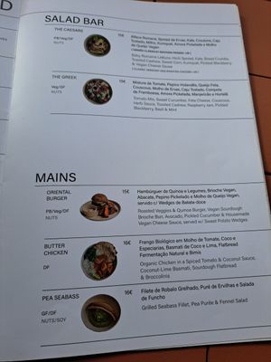 Not much PB food at Nola Kitchen in Porto