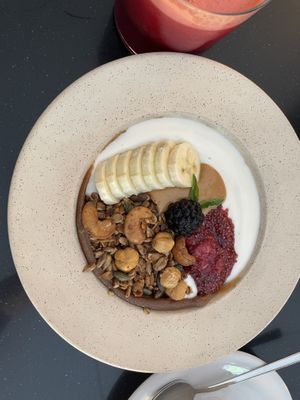 Yogurt bowl  at Nola Kitchen in Porto