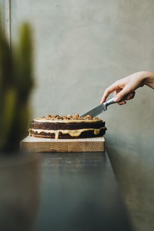 Carrot Cake at Nola Kitchen in Porto