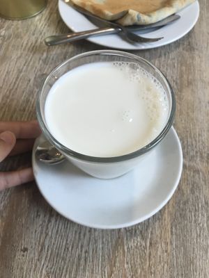 Leche fría  at Velvet Bakery in Vitoria Gasteiz