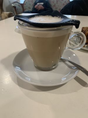 Soja chai latte  at Velvet Bakery in Vitoria Gasteiz