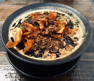Fried Garlic Ramen at Mensho Tokyo in San Francisco