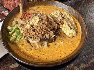 Vegan Miso Ramenn  at Mensho Tokyo in San Francisco