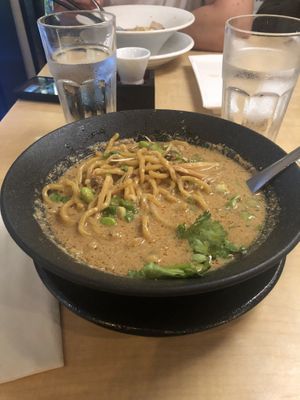 Vegan ramen  at Mensho Tokyo in San Francisco
