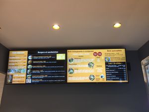 Menu at Copper Branch in Angers