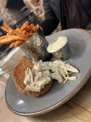 Schnitzel  at The Heart of Northumberland  in Hexham