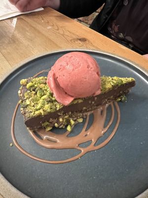 Chocolate torte   at The Heart of Northumberland  in Hexham