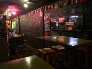 Bar at Osaka Tacos in Osaka