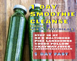 Detox for the day! at KayWayJuice in Lansdowne