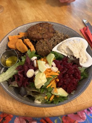 Buddha bowl  at The Terrace Arts Cafe - Artannapola in Seaton