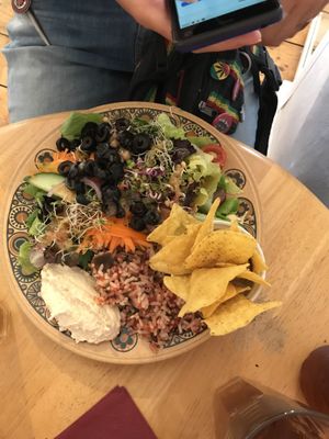 Luxury Salad at The Terrace Arts Cafe - Artannapola in Seaton