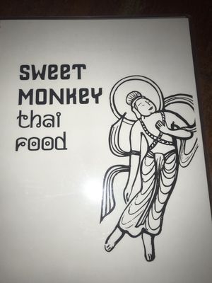 Thai menu at Sweet Monkey in Ao Nang