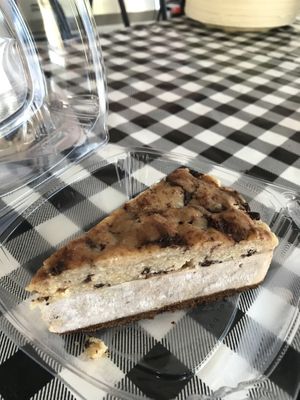 Cookie dough at Rocco's Cheesecake in Santa Monica