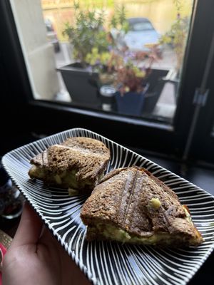 Vegan Toasties  at Boutique Hotel View in Amsterdam