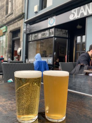 Couple of bevs   at St Andrews Brewing Co. in St Andrews
