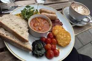   at Cafe Fleur in South West London