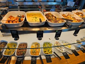 so much to choose from... at Tibits in Darmstadt