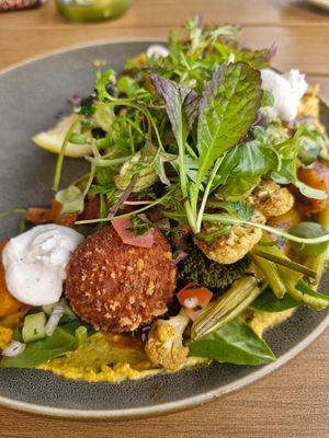 Winter garden at Gather and Feast in Caboolture