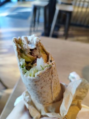 Wrap with falafel at Dean & David - Potsdamer in Berlin