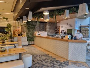 Inside at Vterra in Kuwait City