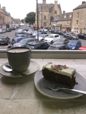   at Coach House Coffee in Stow-on-the-wold