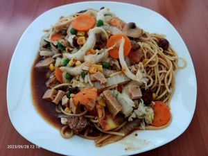 Chop Suey at Soda Yuki in Alajuela