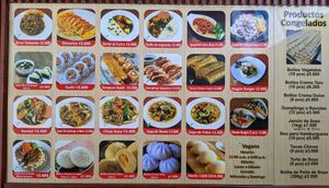 Menu as of Dec 2024 at Soda Yuki in Alajuela