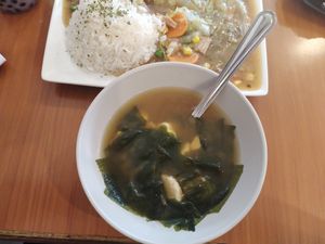 Sopa Miso at Soda Yuki in Alajuela