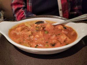 Vegetable masala at Shalims Balti House in Weymouth