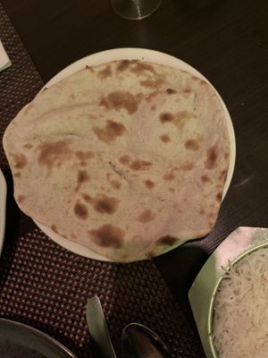 Roti   at Shalims Balti House in Weymouth