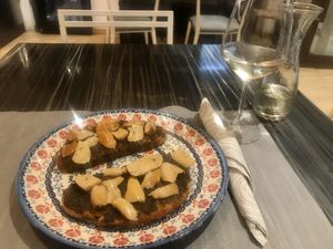 Crema tartufata at A Casa Ca.Fe in Florence