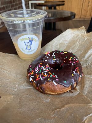 Choccy donut!  at Familiars in Brooklyn