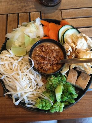 Salad  at Mercado Bio in Pico