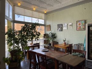 Inside  at Farm to Face Cafe in Baltimore