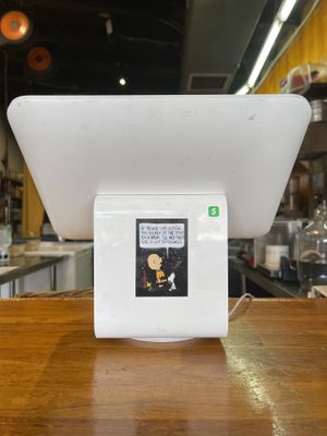 Words of wisdom  at Farm to Face Cafe in Baltimore