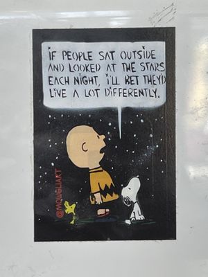 Words of wisdom (up close)  at Farm to Face Cafe in Baltimore