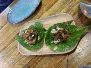 Betel leaf at Rice Paper Scissors in Melbourne