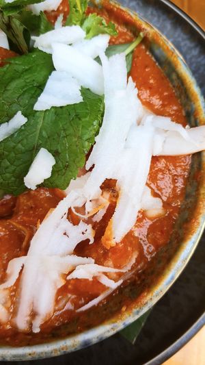 Balinese Pumpkin Curry - close-up at Rice Paper Scissors in Melbourne