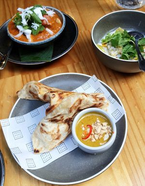 2 vegan dishes plus 1 side at Rice Paper Scissors in Melbourne