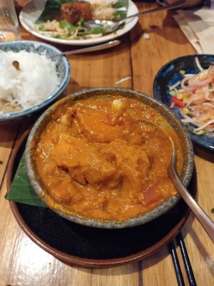 Pumpkin Curry at Rice Paper Scissors in Melbourne