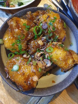 Sticky Fried Tofu $26.00 at Rice Paper Scissors in Melbourne