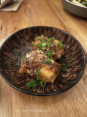 Sticky tofu  at Rice Paper Scissors in Melbourne