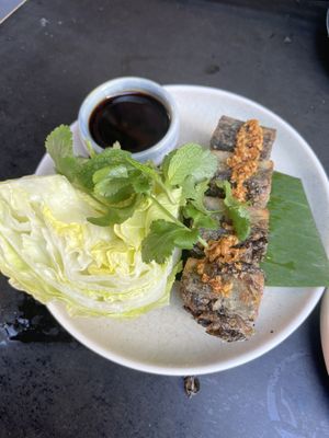 Thai Chives Cakes  at Rice Paper Scissors in Melbourne