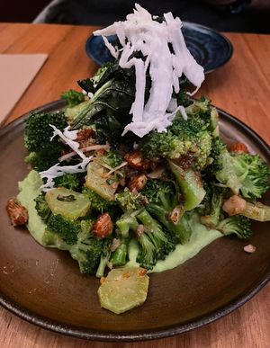 Smoked Broccoli Saladd  at Rice Paper Scissors in Melbourne
