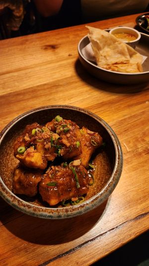 Sticky tofu at Rice Paper Scissors in Melbourne