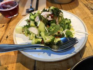 Smoked Broccoli salad    at Rice Paper Scissors in Melbourne