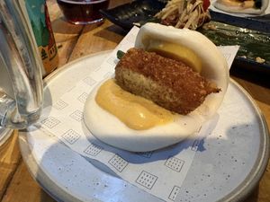 Sweet Potato Bao   at Rice Paper Scissors in Melbourne