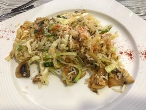 Arroz con verduras at DUE Cocina Italiana in Valencia