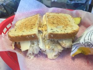 Vegan Ruben  at Lazy Mike's in Falls Church